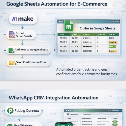 Automated payment and workflow tracking displayed in Google Sheets showing status updates and timestamps generated by an automation system